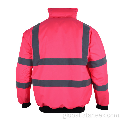 High Visibility Coats & Jackets Women Black Bottom Thermal Safety High Visibility Jacket Manufactory